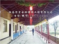 长沙市望城区农业公司风雨长廊安装